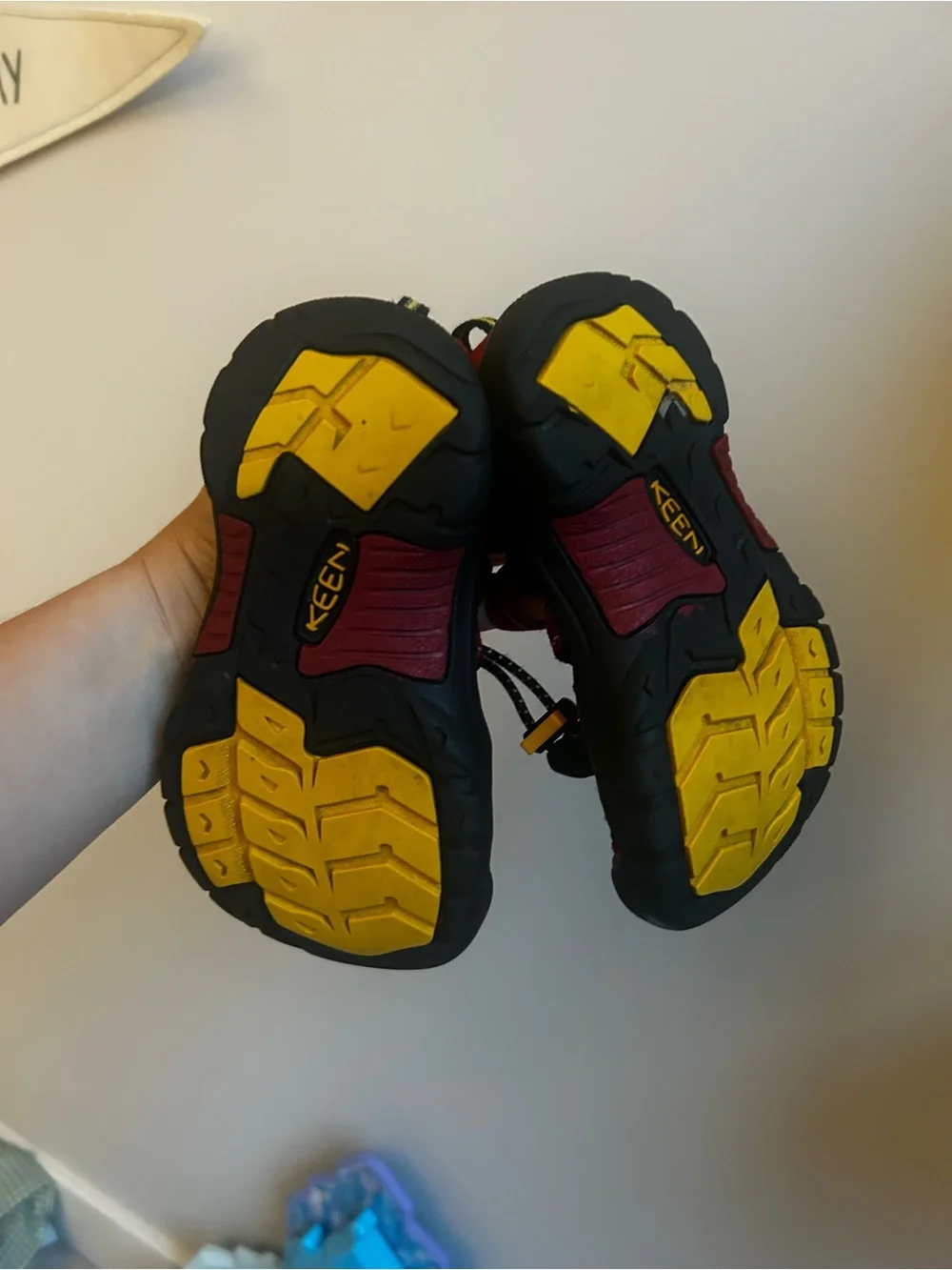 Keen Kids Waterproof Red Outdoor Sandal Shoes